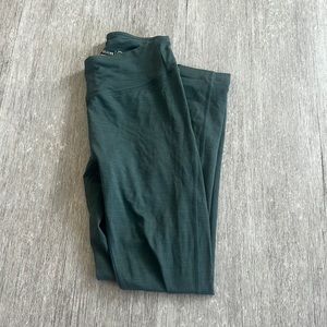 outdoor voices legging tech sweat hunter green